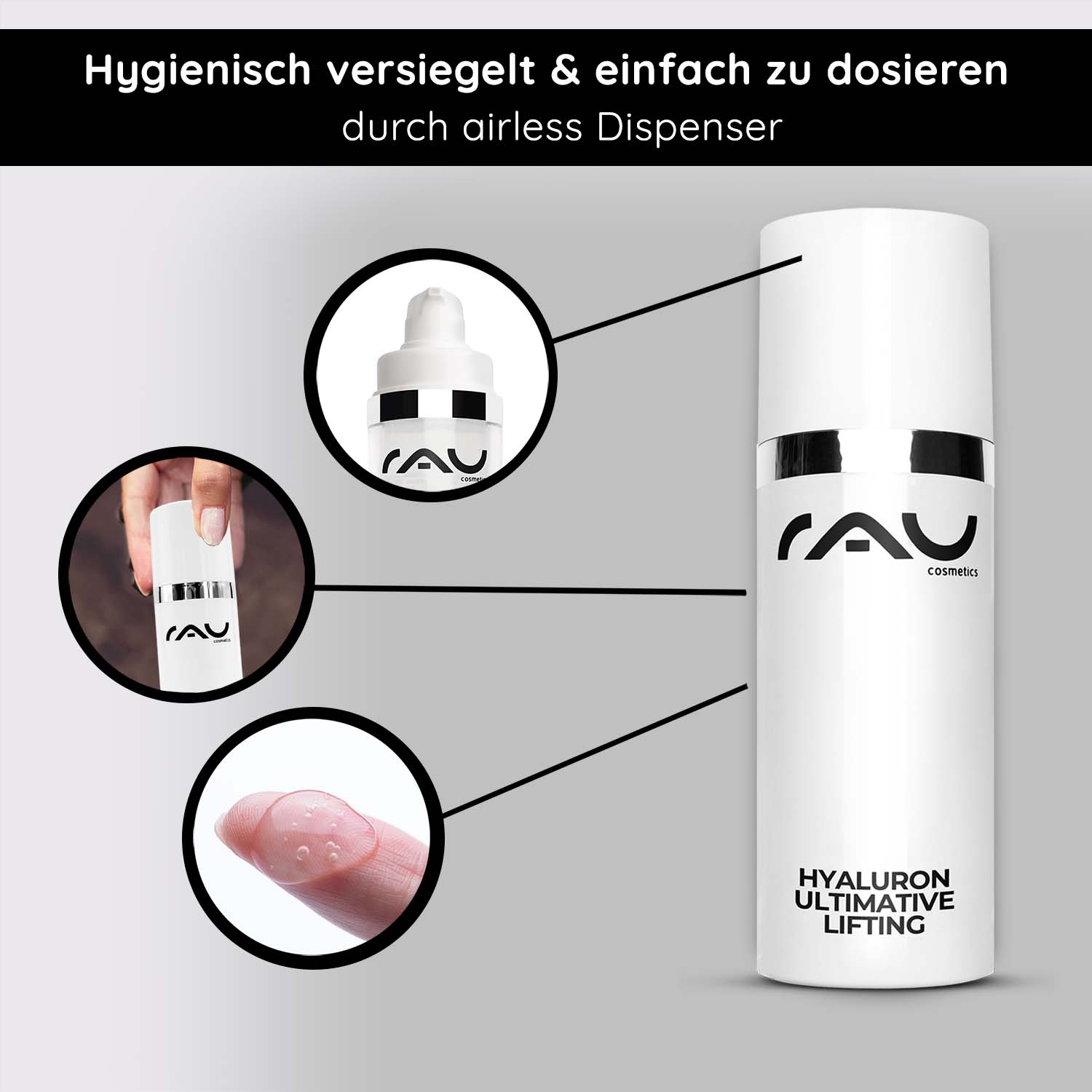 Hyaluron Ultimative Lifting 50 ml Hyaluron Lifting Gel für trockene Haut