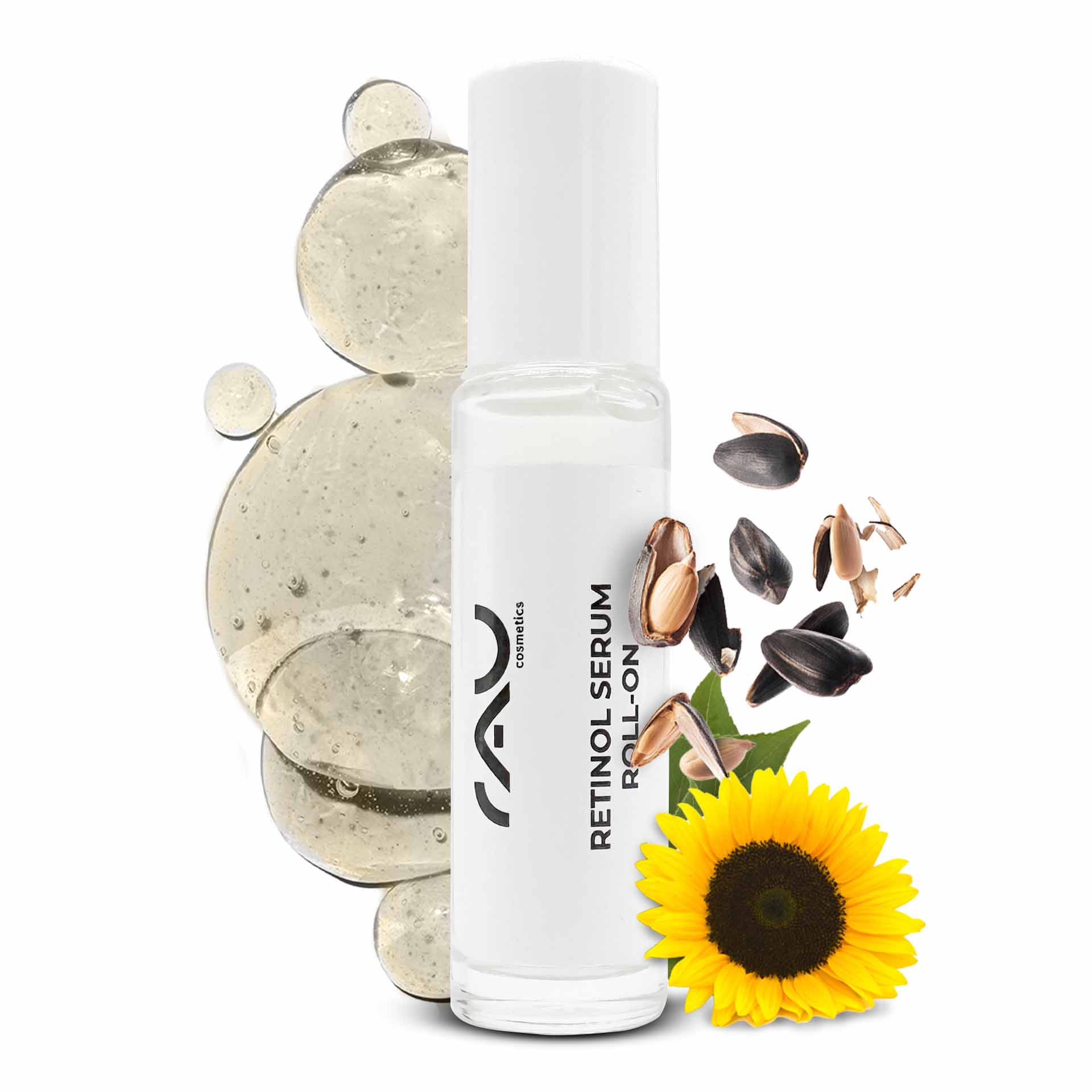 Retinol Serum Roll-On 10 ml - Vitamin A Serum für trockene und reife Haut