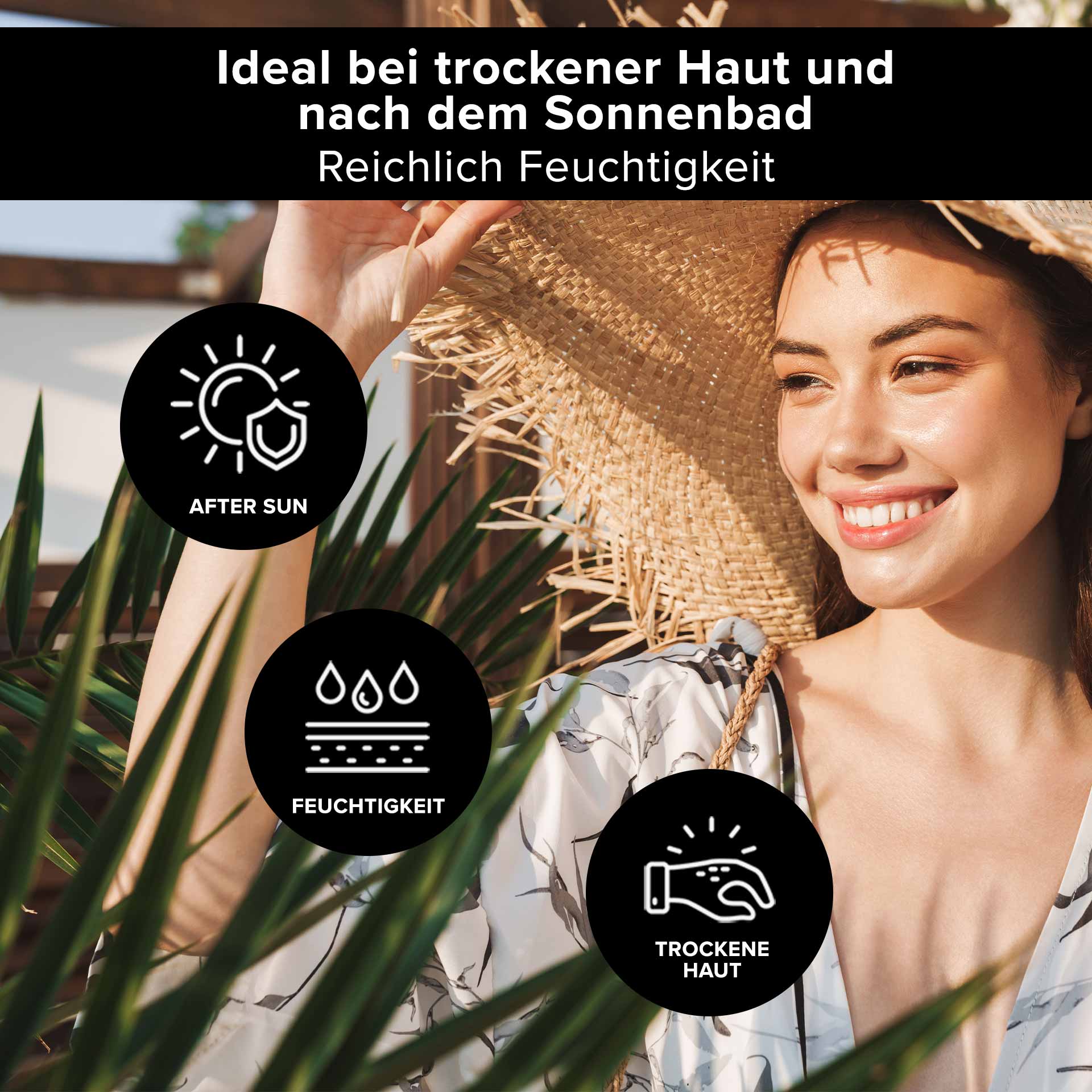 RAU Cosmetics Sommer Set: Sonnencreme mit LSF 50 & Aloe Vera Face & Body After Sun