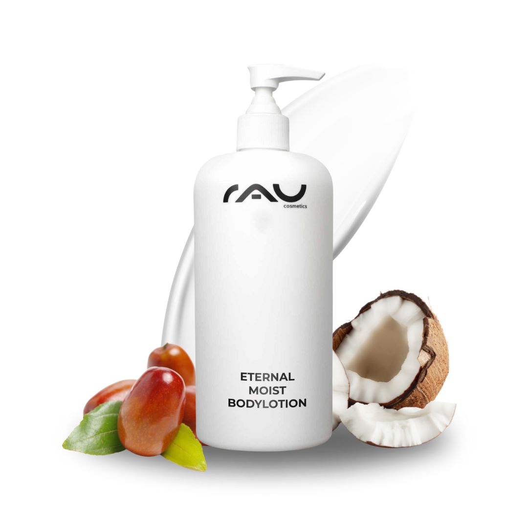 RAU Eternal Moist Body Lotion 500 ml - Intensive Feuchtigkeit für streichelzarte Haut 