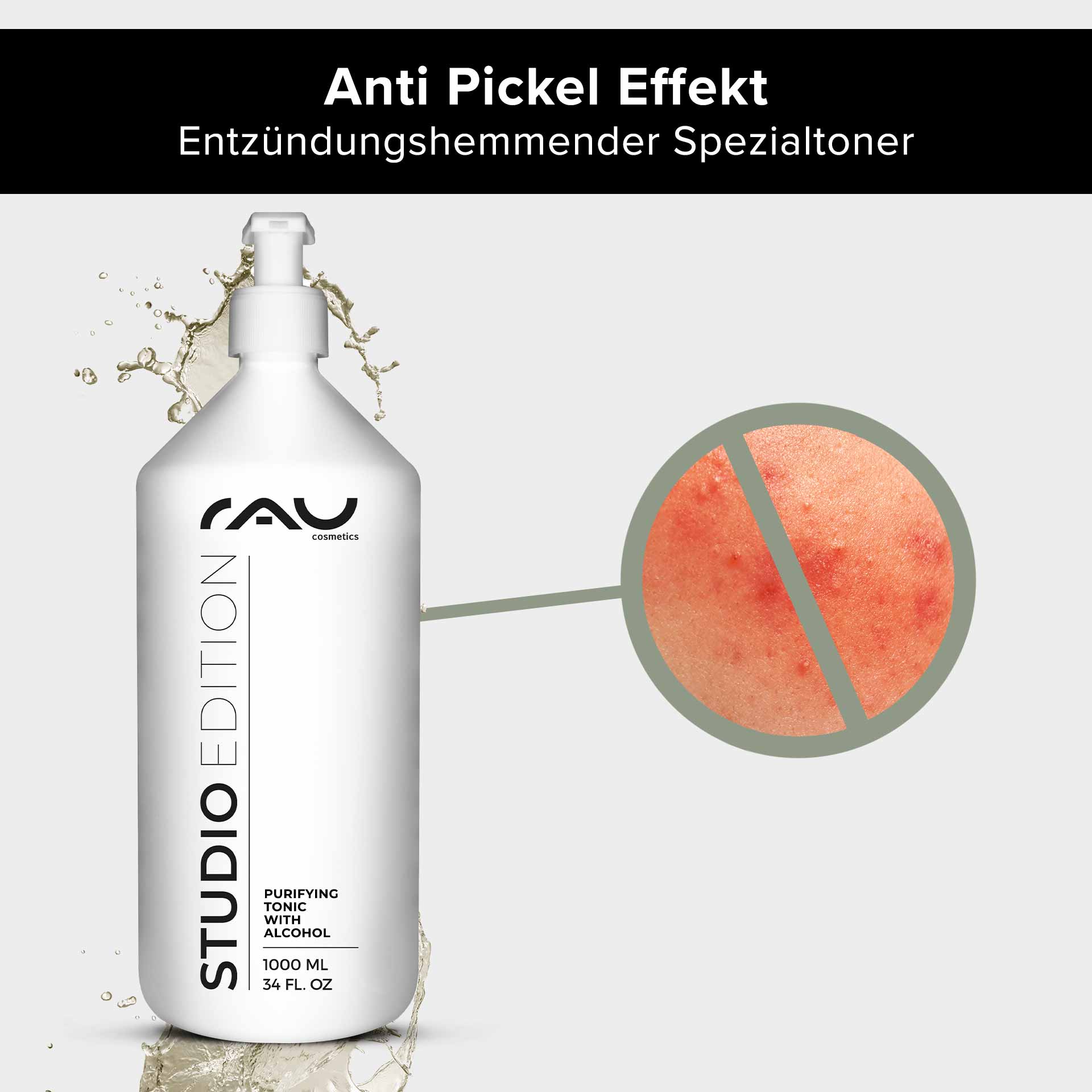 Purifying Tonic with alcohol 1000 ml gegen unreine Haut Purifying Tonic with alcohol 1000 ml gegen unreine Haut