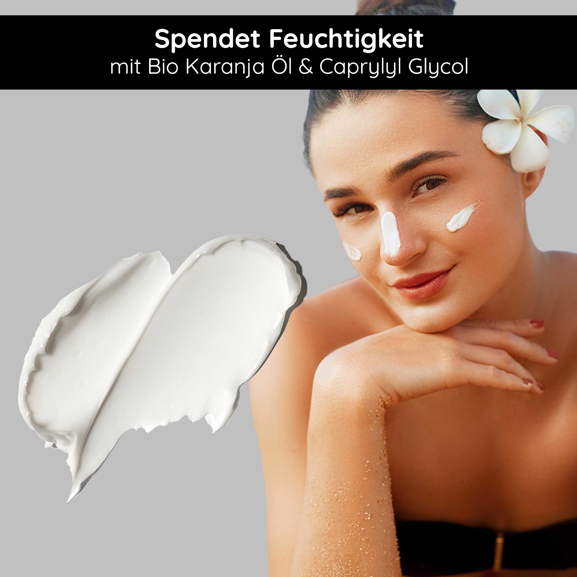 Sunscreen SPF 50 with Bio-Karanja Öl 75 ml - Sonnenschutz