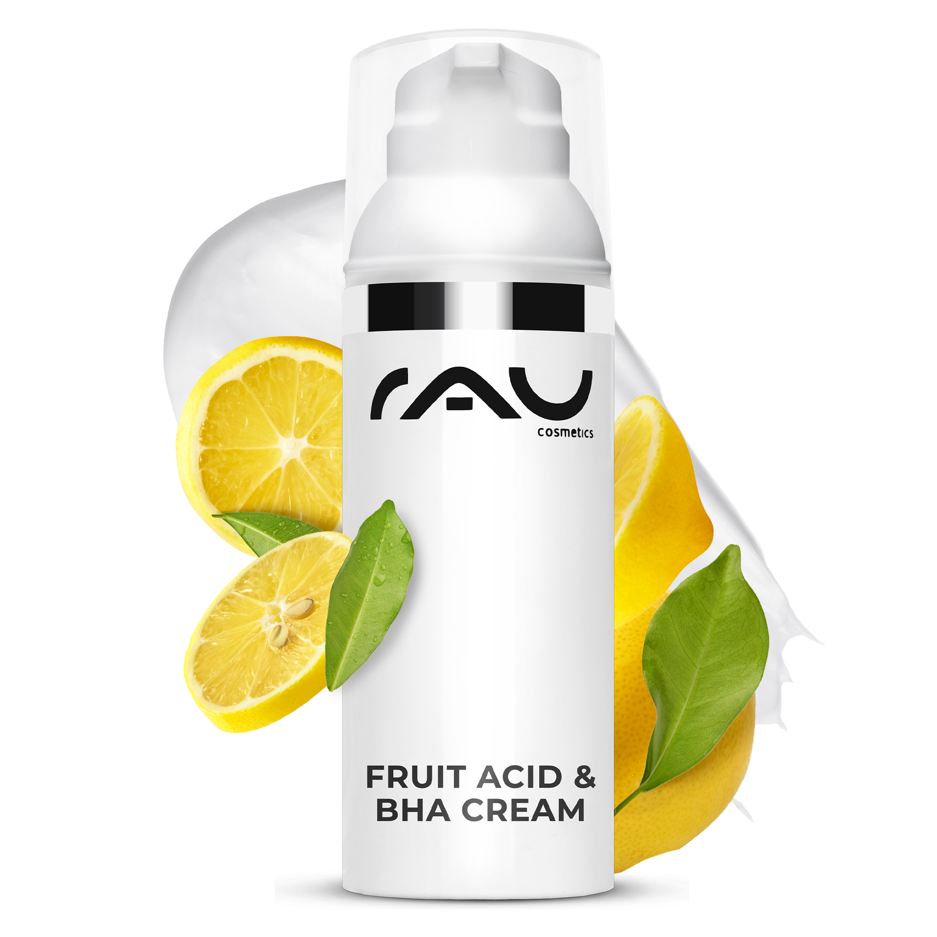 Fruit Acid & BHA Cream 50 ml - BHA Fruchtsäurecreme Zitrusfrucht, Obst, Produzieren, Zitrone, Shaker