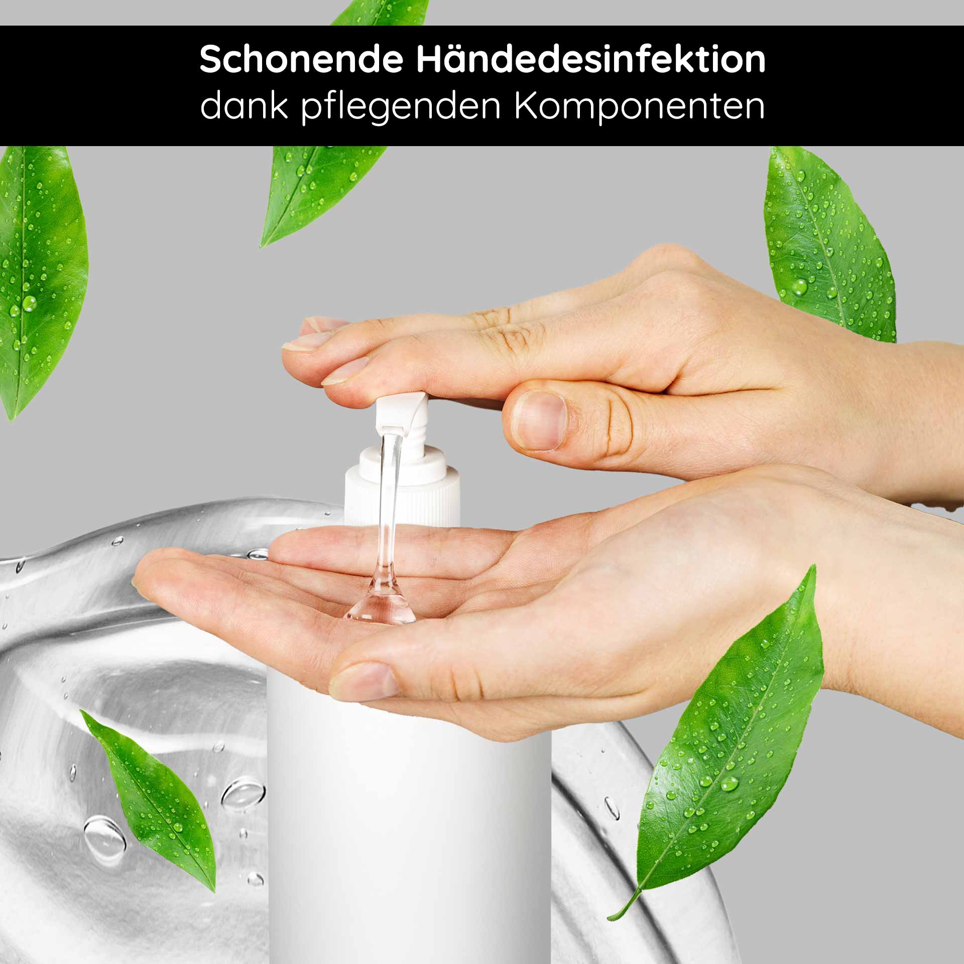 Hand Care Cleansing Gel 500 ml Desinfektion & Pflege