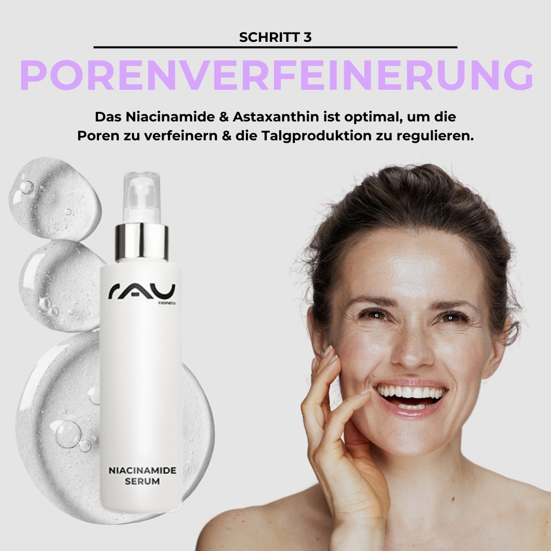 Advanced Pflegeroutine für fettige Haut