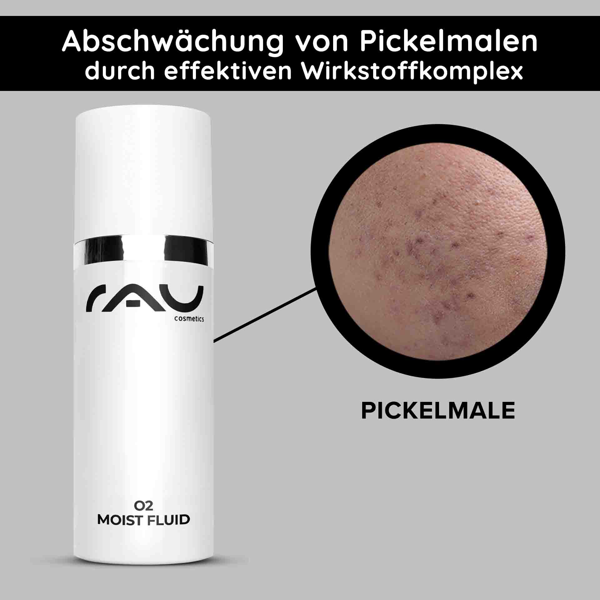RAU O2 Moist Fluid 50 ml - leichte Tagescreme bei fahlem Teint