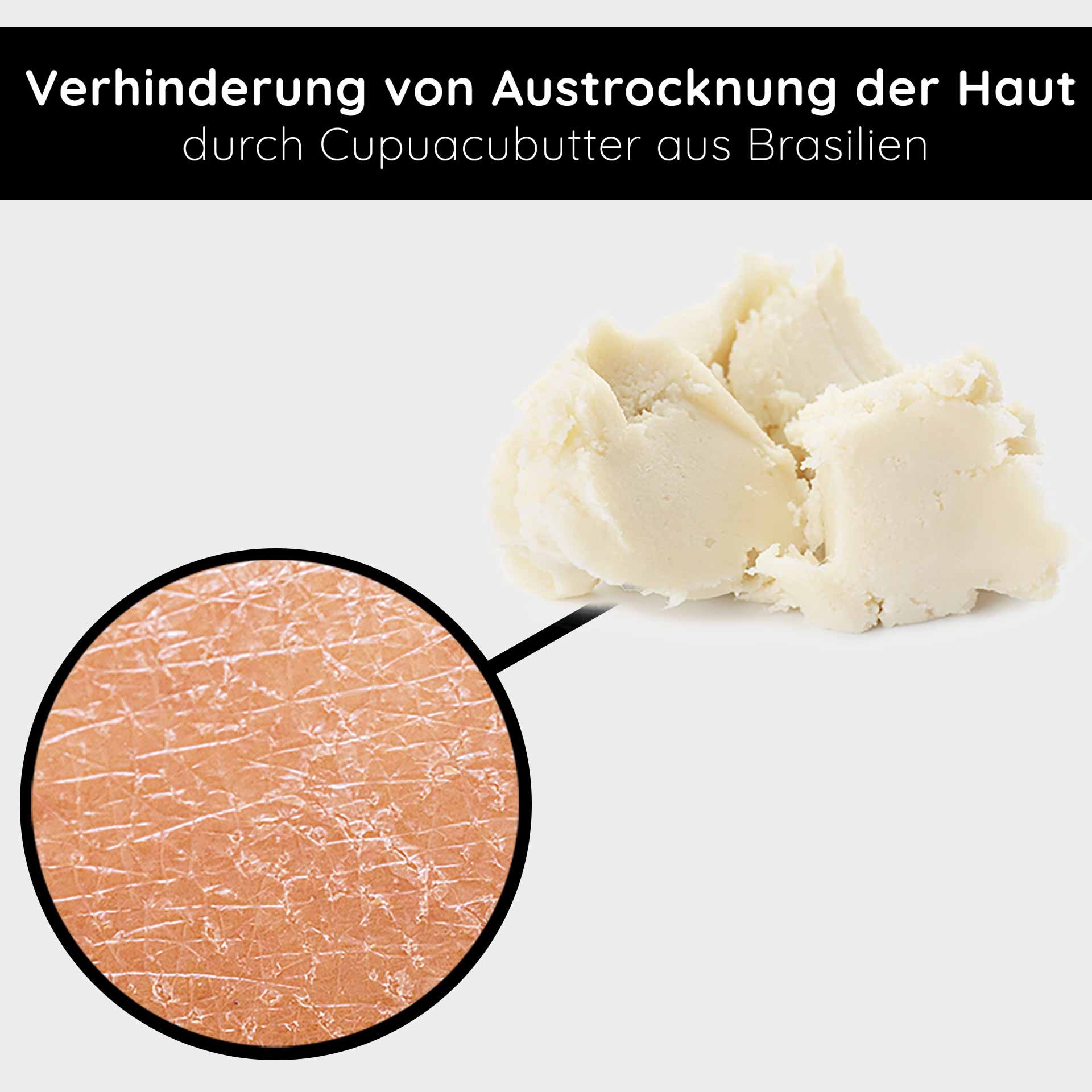 Cupuacubutter aus Brasilien — Schluessselwirkstoff der Beyond Moisturizing Creme gegen trockene Haut