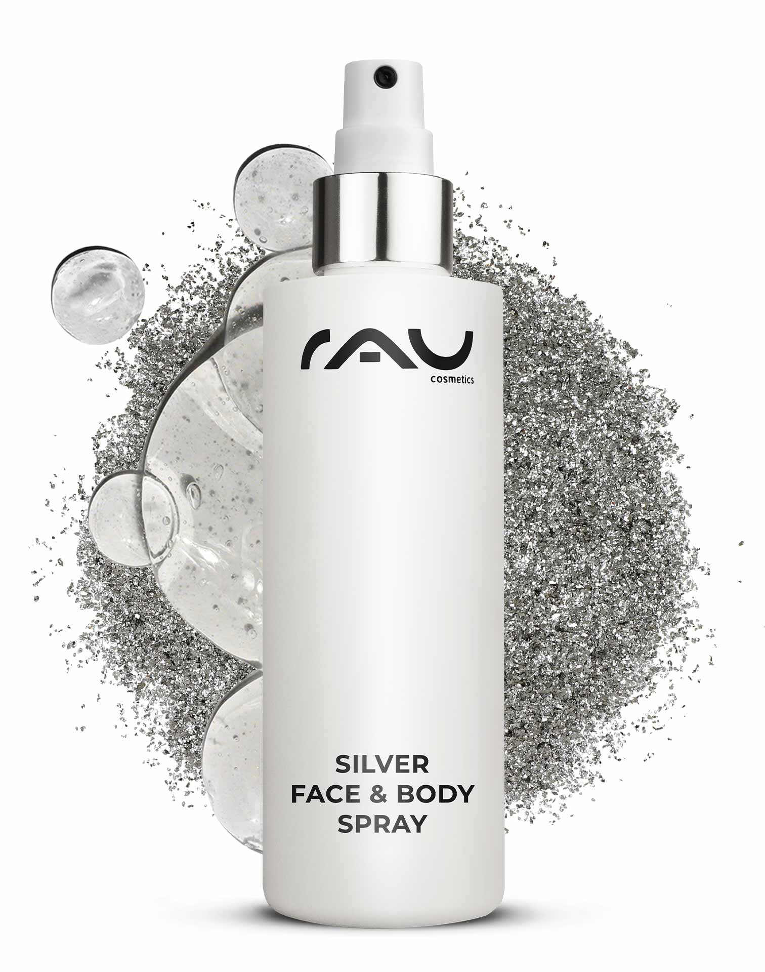 Silver Face & Body Spray 200 ml mit Panthenol & Microsilber