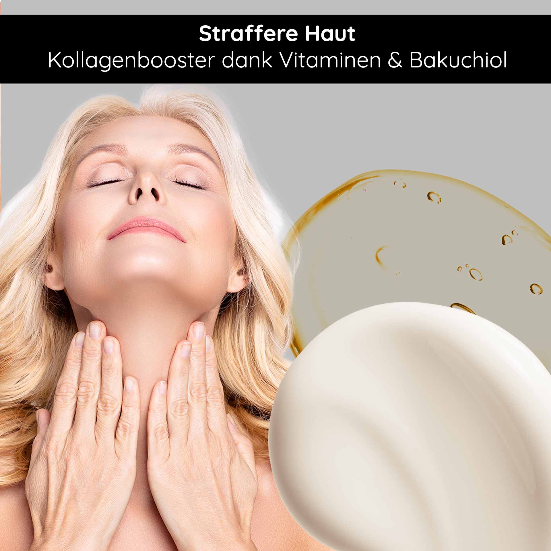 Bakuchiol Neck- & Dekolletee  Fluid 50 ml Gel bei Halsfalten